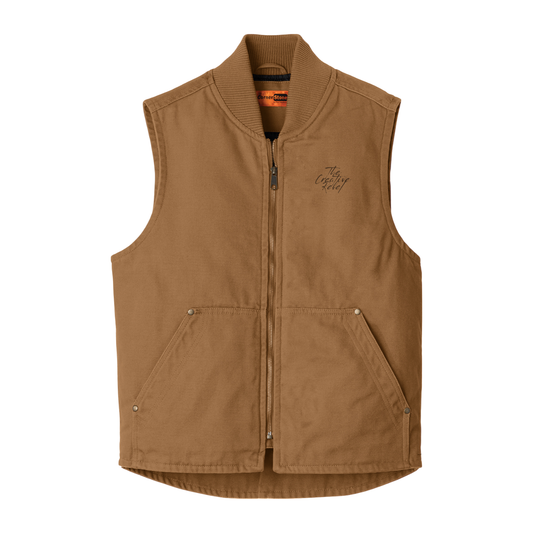 ConerStone Vest Embroidered with 'The Creative Rebel' Logo